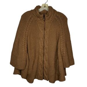 Classiques Entier Wool Alpaca Blend Zip‎ Cardigan Sweater